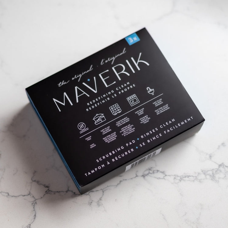 The Original Maverik Scrubbing Pad - 3 Pack -9pcs